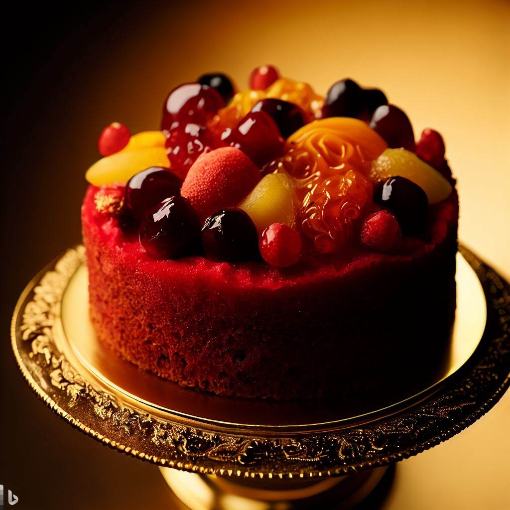 O Naked Cake de Frutas Vermelhas é uma tentadora criação culinária que une a suavidade de um genoise de chocolate com a riqueza das frutas vermelhas.